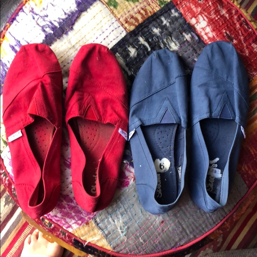 Skechers espadrille 9 pair of two
